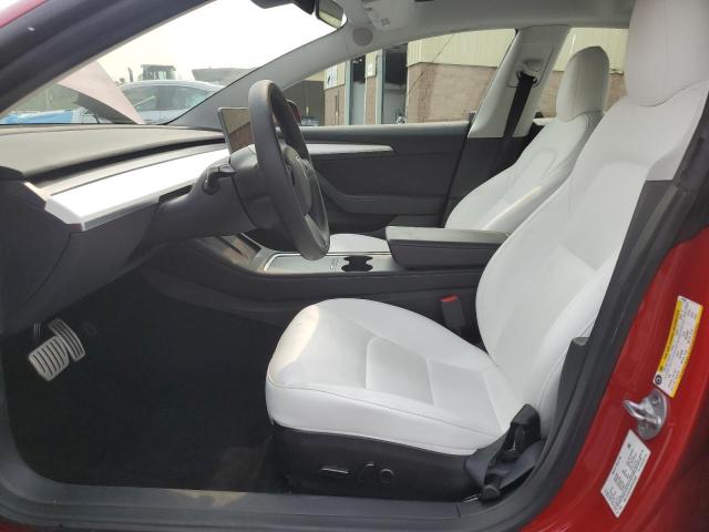 5YJ3E1EC4PF412599 - 2023 TESLA MODEL 3 Қызыл фото 7