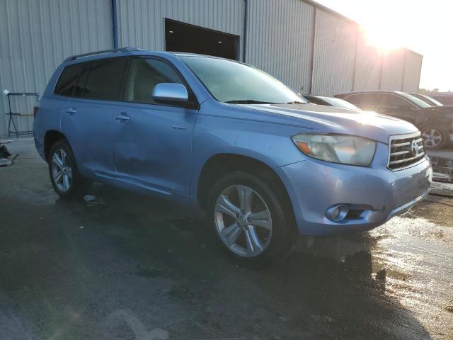 JTEDS43A182035696 - 2008 TOYOTA HIGHLANDER SPORT BLUE photo 4