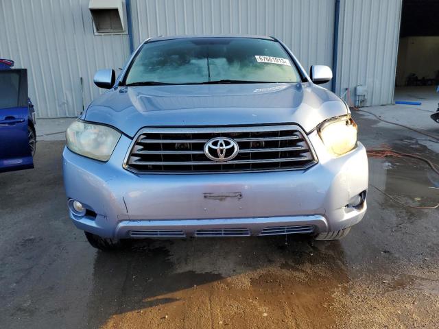 JTEDS43A182035696 - 2008 TOYOTA HIGHLANDER SPORT BLUE photo 5