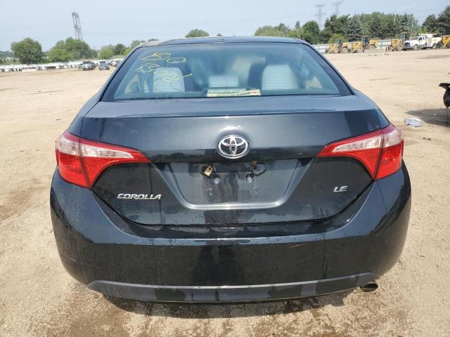 2T1BURHE4KC232207 - 2019 TOYOTA COROLLA L أسود صورة 6