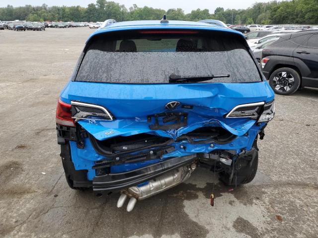 3VVUX7B29PM368657 - 2023 VOLKSWAGEN TAOS SE BLUE photo 6