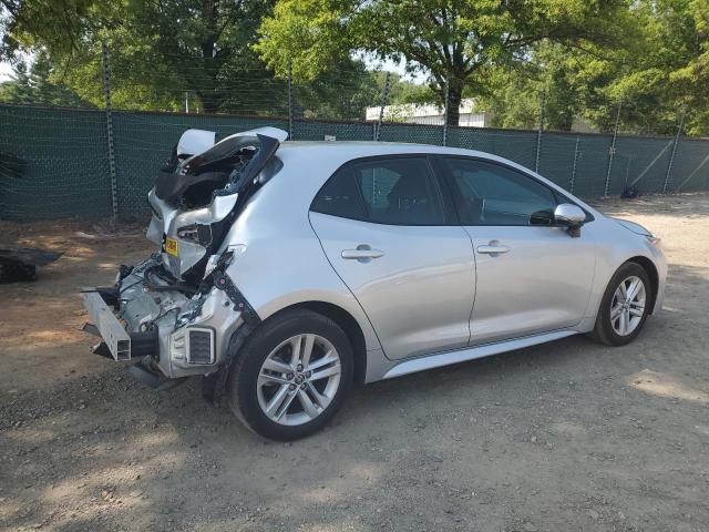 JTNK4RBE6K3030501 - 2019 TOYOTA COROLLA SE Silber Foto 3