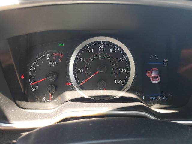 JTNK4RBE6K3030501 - 2019 TOYOTA COROLLA SE Silber Foto 9