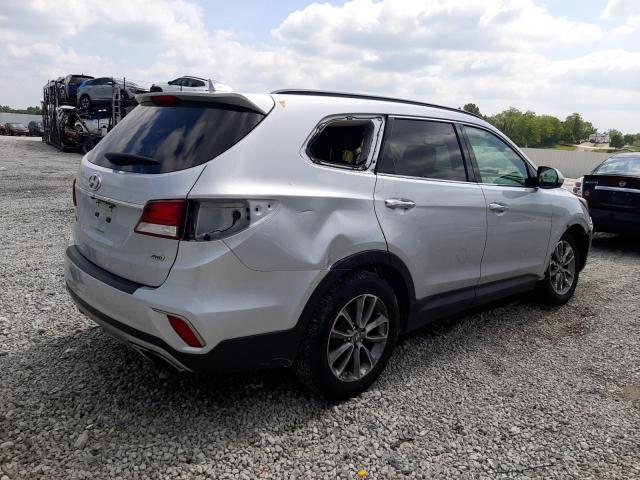 KM8SMDHF6HU231336 - 2017 HYUNDAI SANTA FE SE SILVER photo 3