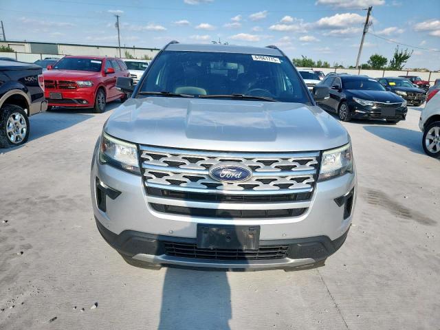 1FM5K7D87KGA87698 - 2019 FORD EXPLORER XLT ვერცხლისფერი ფოტო 5