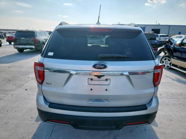 1FM5K7D87KGA87698 - 2019 FORD EXPLORER XLT ვერცხლისფერი ფოტო 6