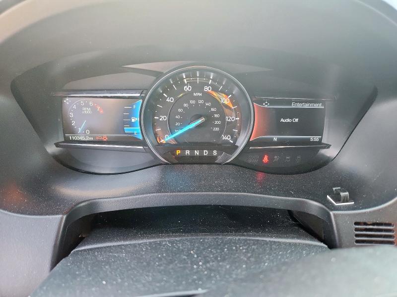 1FM5K7D87KGA87698 - 2019 FORD EXPLORER XLT ვერცხლისფერი ფოტო 9