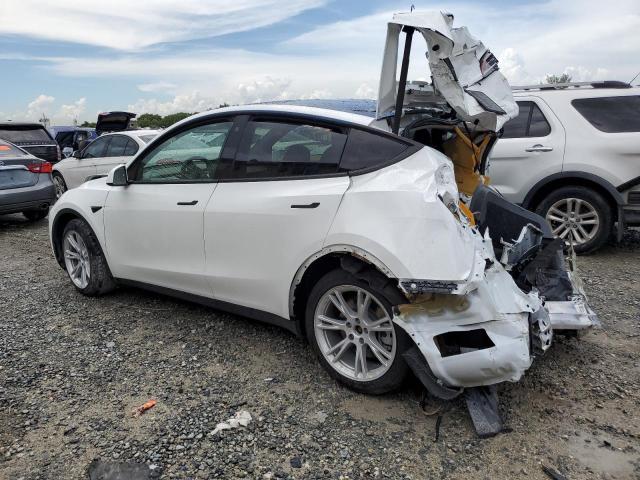 7SAYGDEE8NF439730 - 2022 TESLA MODEL Y WHITE photo 2