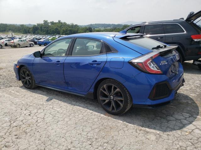 SHHFK7G41JU205141 - 2018 HONDA CIVIC SPORT BLUE photo 2