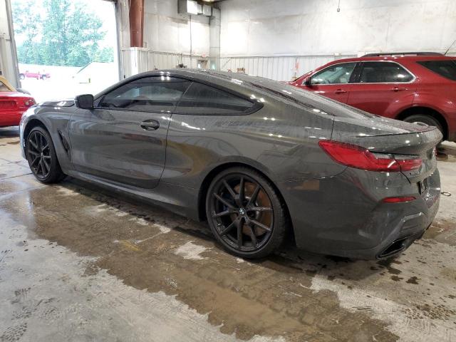 WBABC4C08MCE91845 - 2021 BMW M850XI GRAY photo 2