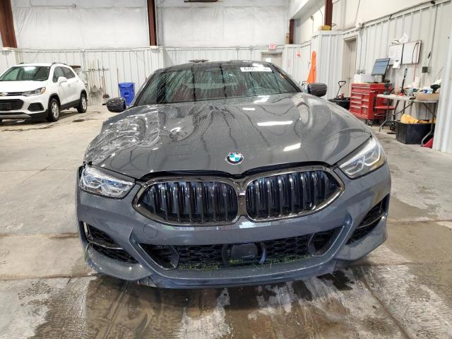 WBABC4C08MCE91845 - 2021 BMW M850XI GRAY photo 5