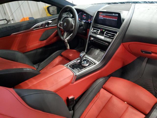 WBABC4C08MCE91845 - 2021 BMW M850XI GRAY photo 8