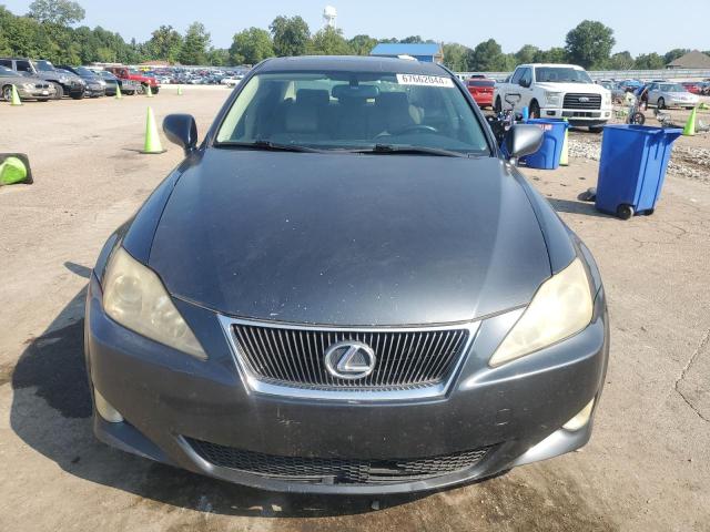 JTHBK262572029918 - 2007 LEXUS IS 250 GRAY photo 5