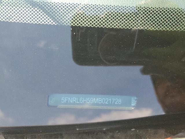 5FNRL6H59MB021728 - 2021 HONDA ODYSSEY EX Графитовый фото 12