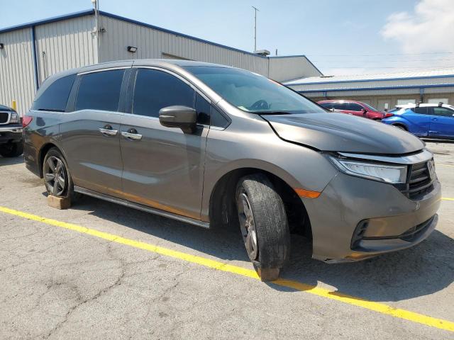 5FNRL6H59MB021728 - 2021 HONDA ODYSSEY EX Графитовый фото 4