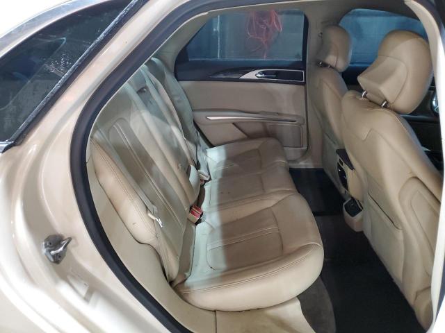 3LN6L2J98FR612316 - 2015 LINCOLN MKZ CREAM photo 10