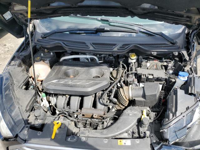 MAJ6P1UL4JC159447 - 2018 FORD ECOSPORT SE BLACK photo 11