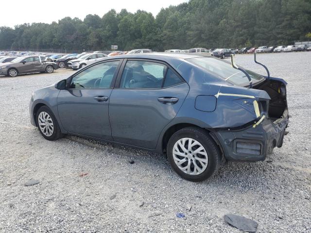 2T1BURHE0JC001450 - 2018 TOYOTA COROLLA L GRAY photo 2