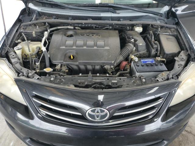 2T1BU4EE2DC085508 - 2013 TOYOTA COROLLA BASE BLACK photo 11