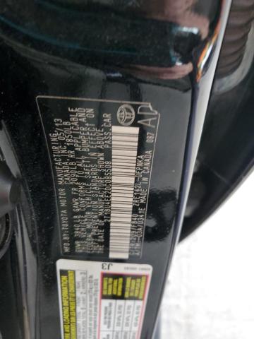 2T1BU4EE2DC085508 - 2013 TOYOTA COROLLA BASE BLACK photo 12