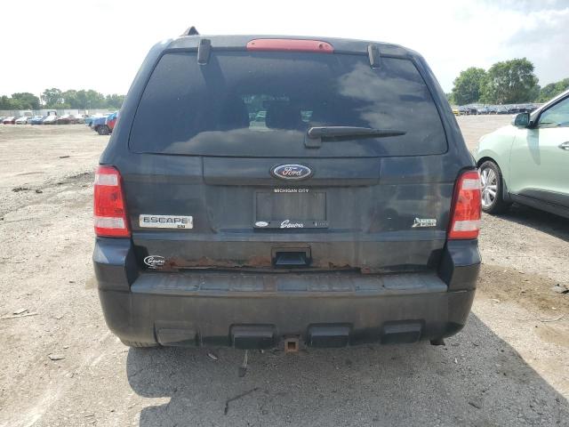 1FMCU0DG9AKB03024 - 2010 FORD ESCAPE XLT BLACK photo 6