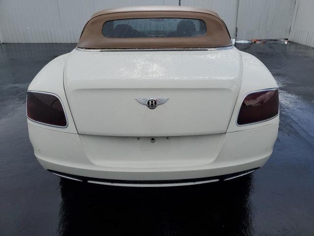 SCBGR3ZA1CC077130 - 2012 BENTLEY CONTINENTA GTC WHITE photo 6