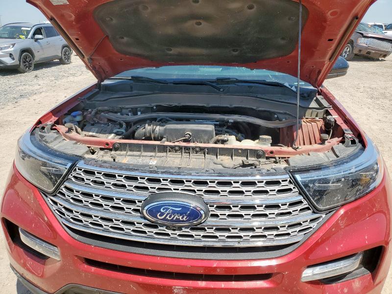 1FMSK7FH7NGA30499 - 2022 FORD EXPLORER LIMITED წითელი ფოტო 12
