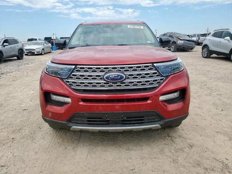 1FMSK7FH7NGA30499 - 2022 FORD EXPLORER LIMITED წითელი ფოტო 5