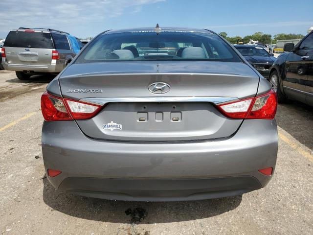 5NPEB4AC3EH876751 - 2014 HYUNDAI SONATA GLS GRAY photo 6