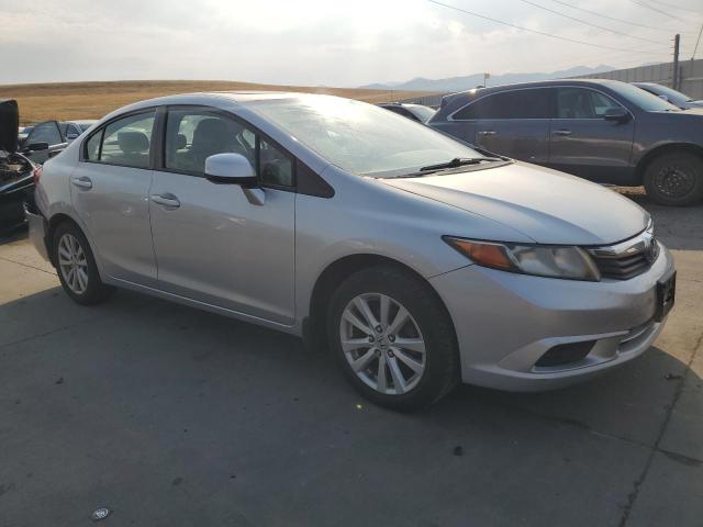 2HGFB2F94CH504476 - 2012 HONDA CIVIC EXL 银色 照片 4