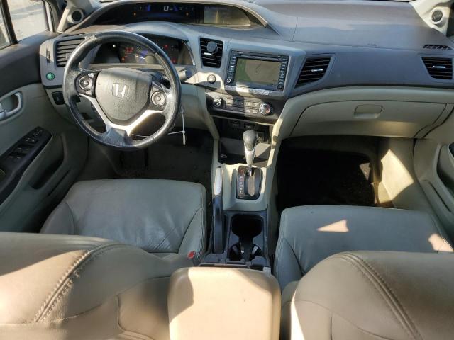2HGFB2F94CH504476 - 2012 HONDA CIVIC EXL 银色 照片 8