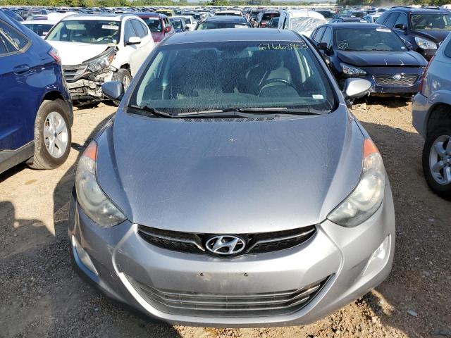 KMHDH4AE9CU488630 - 2012 HYUNDAI ELANTRA GLS GRAY photo 5