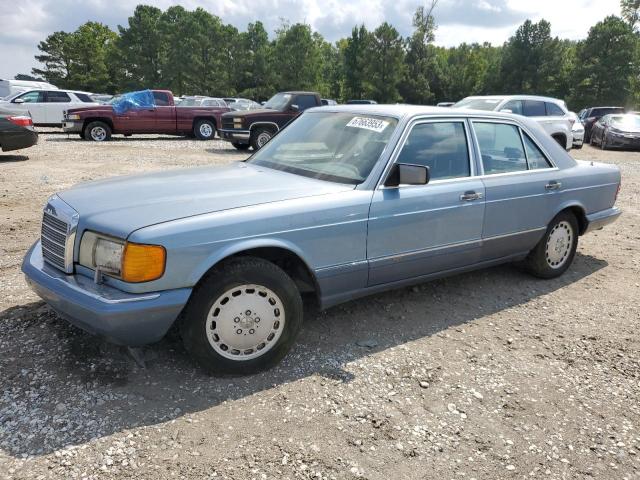 WDBCA24E7LA532127 - 1990 MERCEDES-BENZ 300 SE BLUE photo 1