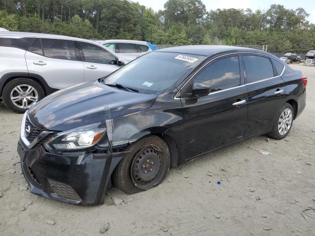 3N1AB7AP1HL708519 - 2017 NISSAN SENTRA S BLACK photo 1