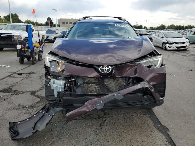 2T3BFREVXGW414019 - 2016 TOYOTA RAV4 LE BURGUNDY photo 5