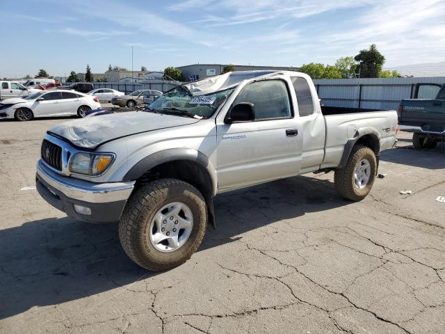 5TESN92N24Z318022 - 2004 TOYOTA TACOMA XTRACAB PRERUNNER ვერცხლისფერი ფოტო 1