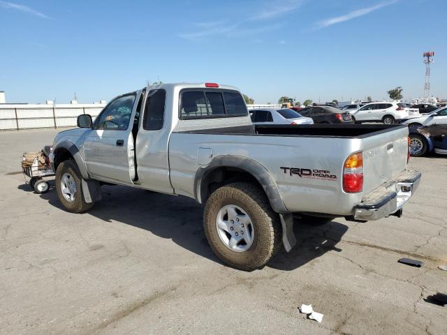 5TESN92N24Z318022 - 2004 TOYOTA TACOMA XTRACAB PRERUNNER ვერცხლისფერი ფოტო 2