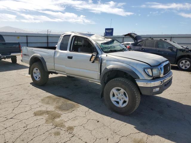 5TESN92N24Z318022 - 2004 TOYOTA TACOMA XTRACAB PRERUNNER ვერცხლისფერი ფოტო 4