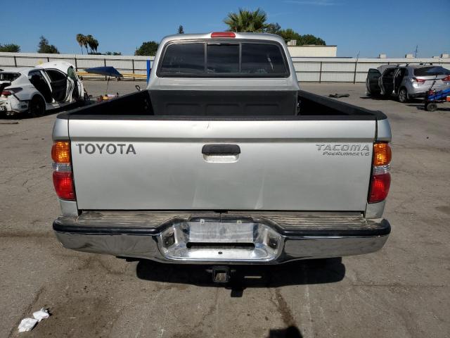 5TESN92N24Z318022 - 2004 TOYOTA TACOMA XTRACAB PRERUNNER ვერცხლისფერი ფოტო 6