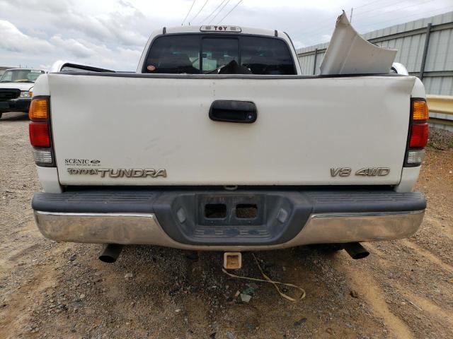 5TBBT4416YS002721 - 2000 TOYOTA TUNDRA ACCESS CAB თეთრი ფოტო 6