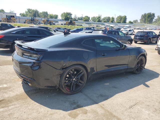 1G1FH1R79J0136694 - 2018 CHEVROLET CAMARO SS Czarny zdjęcie 3