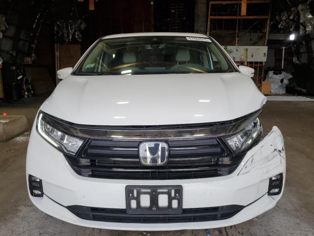 5FNRL6H63PB073787 - 2023 HONDA ODYSSEY EXL WHITE photo 5