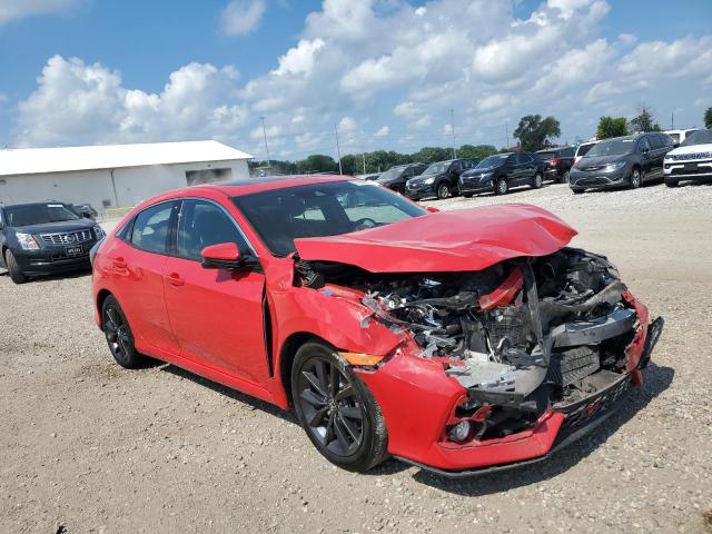 SHHFK7H60LU221477 - 2020 HONDA CIVIC EX RED photo 4