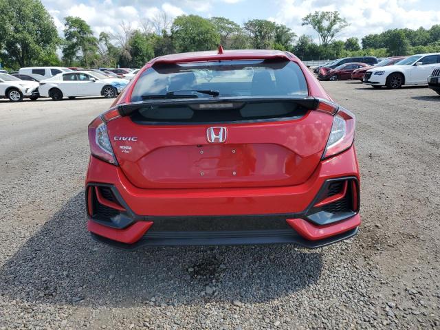 SHHFK7H60LU221477 - 2020 HONDA CIVIC EX RED photo 6