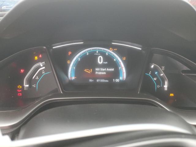 SHHFK7H60LU221477 - 2020 HONDA CIVIC EX RED photo 9