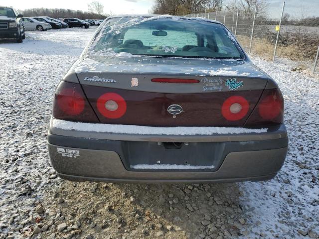 2G1WF52E639275714 - 2003 CHEVROLET IMPALA TAN photo 6