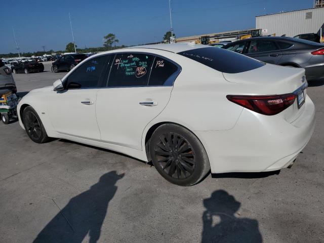 JN1EV7AP8JM355541 - 2018 INFINITI Q50 LUXE WHITE photo 2