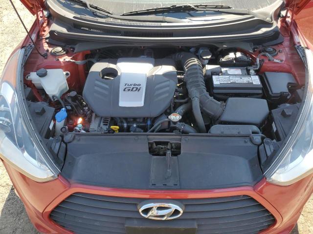 KMHTC6AE4DU106074 - 2013 HYUNDAI VELOSTER TURBO Qırmızı foto 11