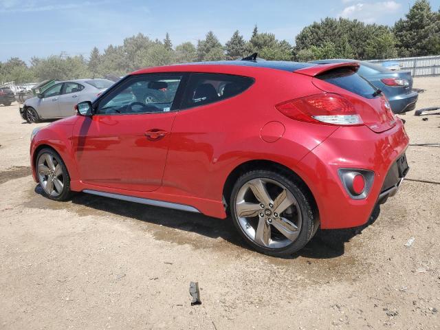 KMHTC6AE4DU106074 - 2013 HYUNDAI VELOSTER TURBO Qırmızı foto 2