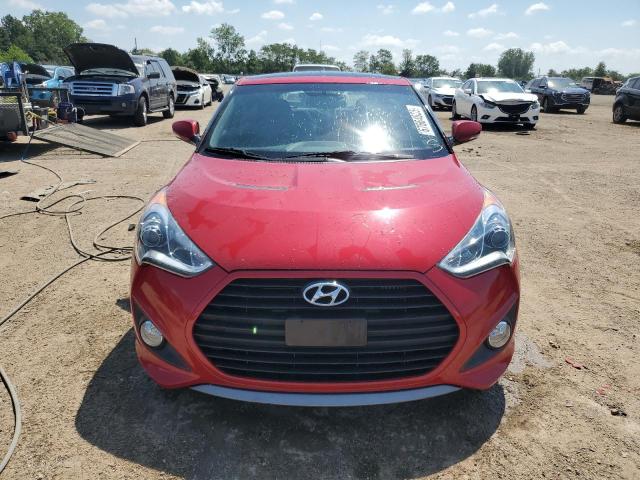 KMHTC6AE4DU106074 - 2013 HYUNDAI VELOSTER TURBO Qırmızı foto 5